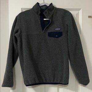 Patagonia Synchilla Gray Fleece Pullover
